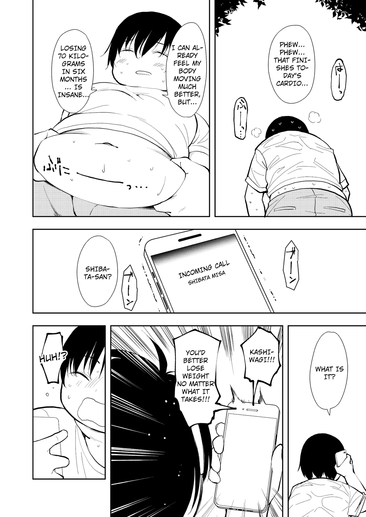 Hentai Manga Comic-Touma, lose weight!!-Read-37
